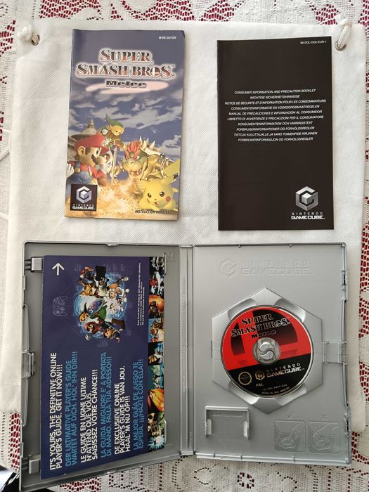 Super Smash Bros Melee | Player's Choice UK [GameCube, 2001] Complete