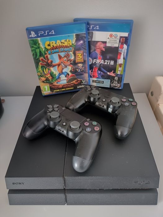PS4 Slim/ 2 comandos originais