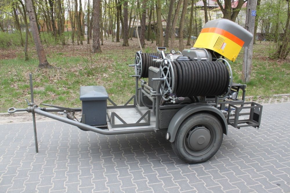 Kompresor Łopatkowy Śruba Piaskowanie 6mm Na Przyczepie Nowy 2,8m3/min