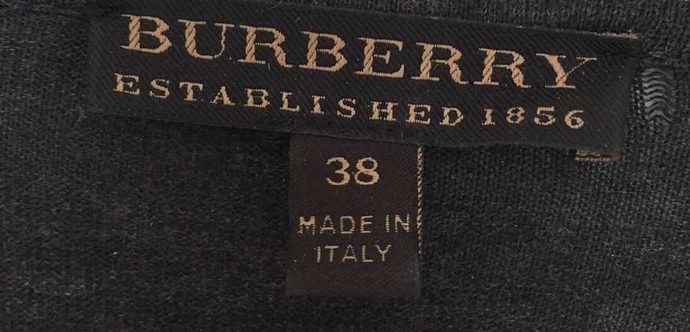 Burberry grafitowa z koralikami grafitowa