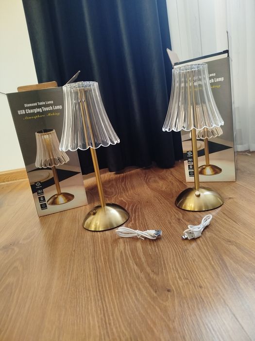 Lampki LED złote