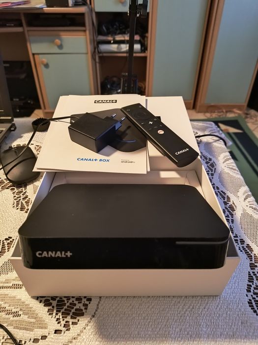 Android  Canal+ box 4K z dvb-t2