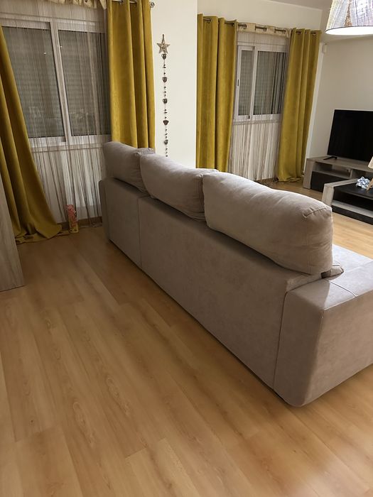 Chaise Longue APRIL 4 Lugares Vison – Muito Bom Estado