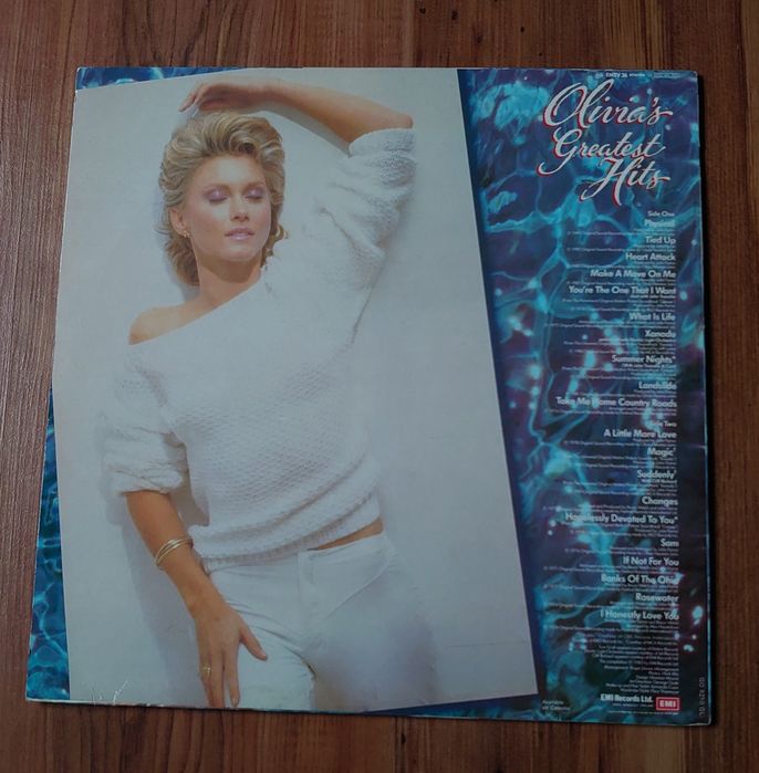 Olivia's Newton John Greatest Hits Vinyl Winyl LP UK press