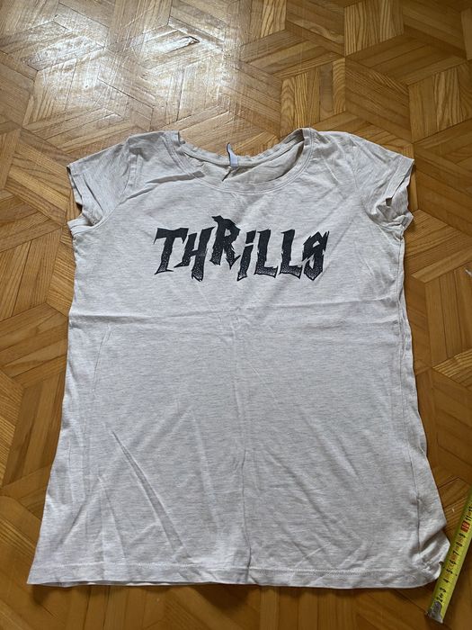 T-shirt bluzka beżowa
