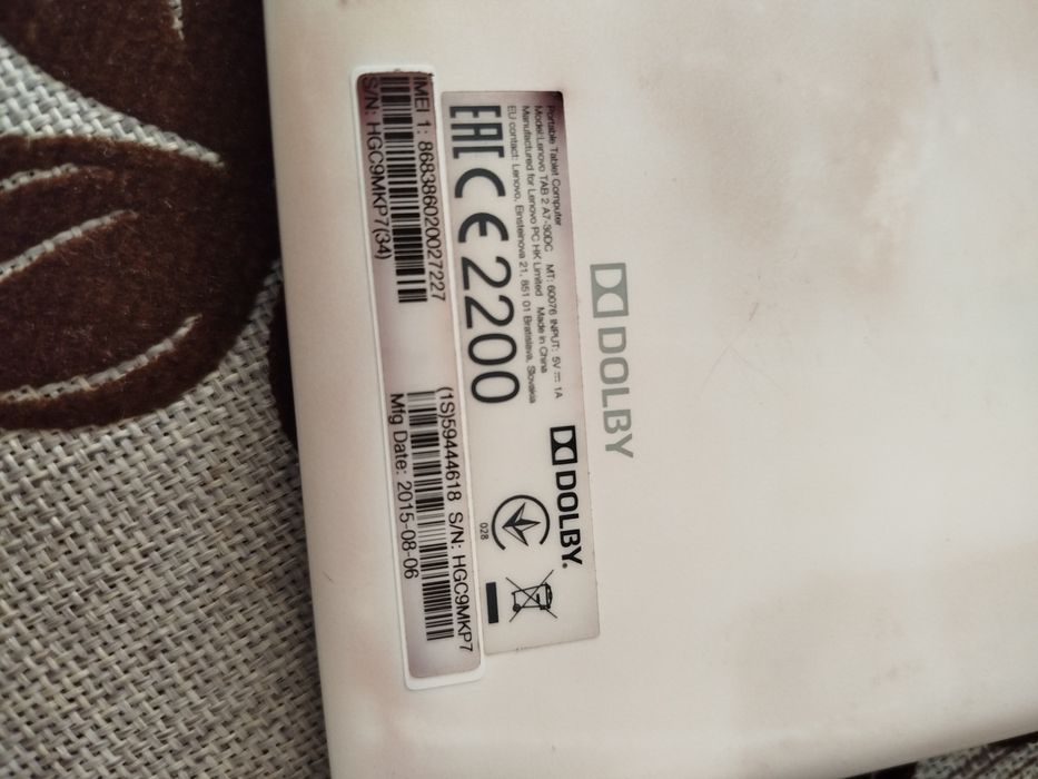 Планшет Lenovo TAB 2 A7-30DC