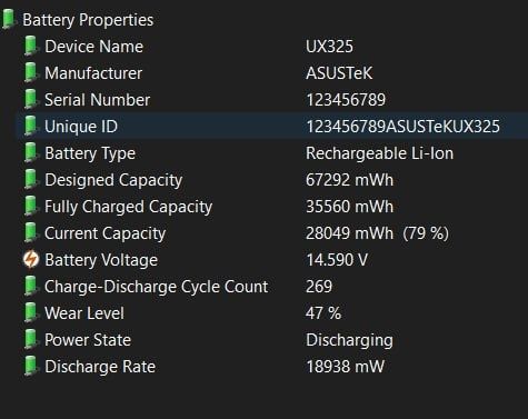 Ноутбук Asus ZenBook 13 OLED 16/512 UX325J ультрабук