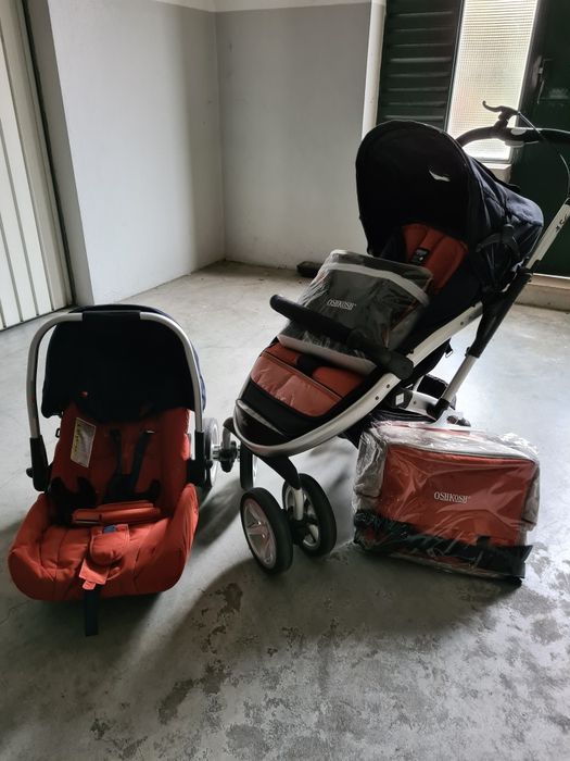 Carrinho bebé, baby coque e bolsa