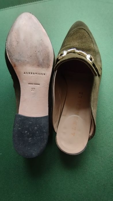 Мюллі ALBERVILLE шкіра замша