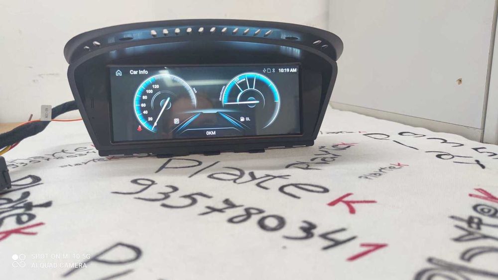 BMW Série 5 E60 E61 Série 3 E90 E91 Rádio Android CCC CarPlay iDrive