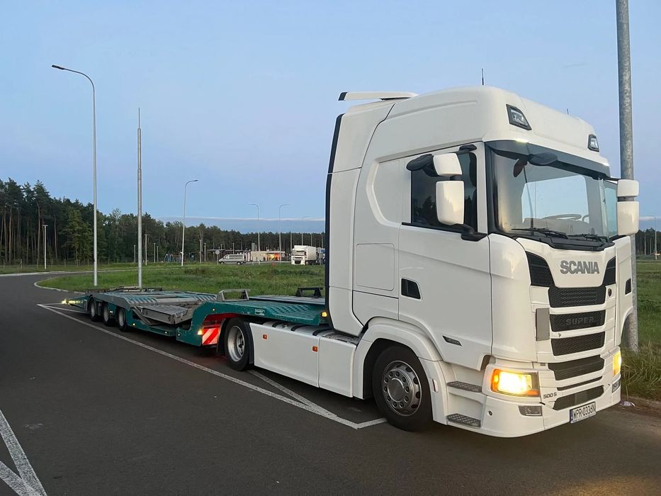 Scania S500  Stan bardzo dobry , użytkowane w transporcie międzynarodowym