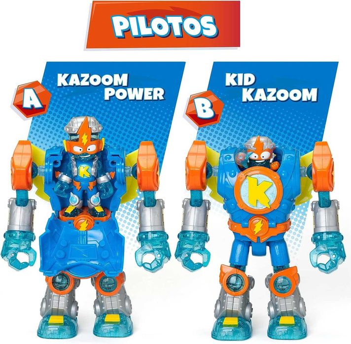 SUPERTHINGS Superbot Kazoom Power Brinquedo 1 Kazoom Kid  1 Natal