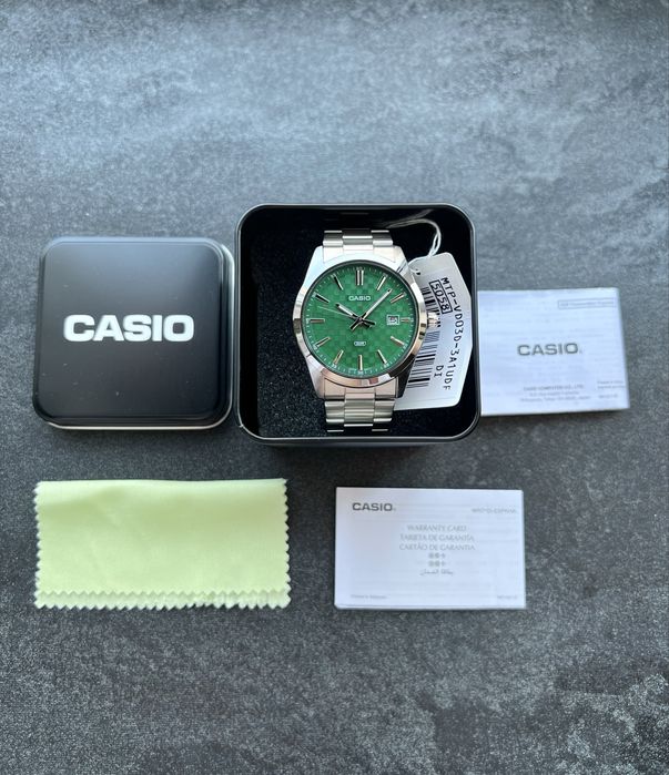 Casio MTP-VD03D-3A1 Японський механізм | Оригінал гарантія 24 місяці Часы мужские