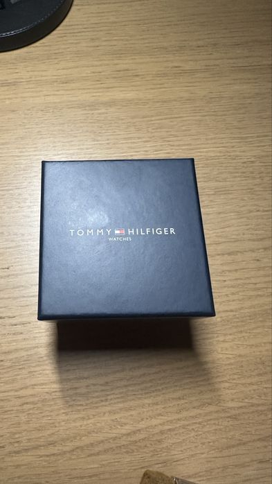 Relógio Tommy Hilfiger Mason 42mm  Homem – Prateado com Mostrador Azul