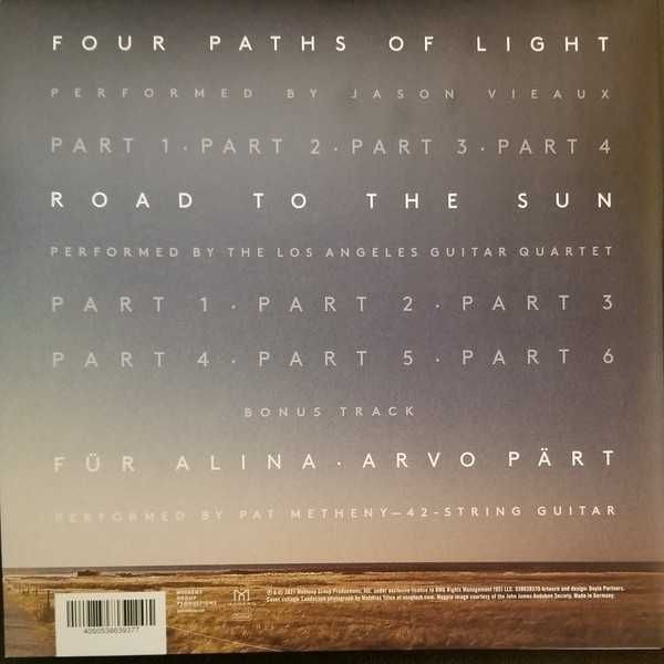 Pat Metheny - Road To The Sun  (2xWinyl) Nowa Folia