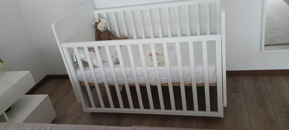 Berço Bébécar TRAMA com co-sleeping  incluído
