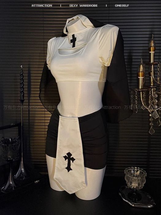Kostium w stylu mniszym, cosplay, kostium tematyczny