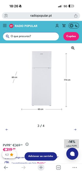 Frigorifico eletronic