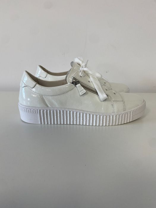 Sneakersy niskie skórzane Gabor 39