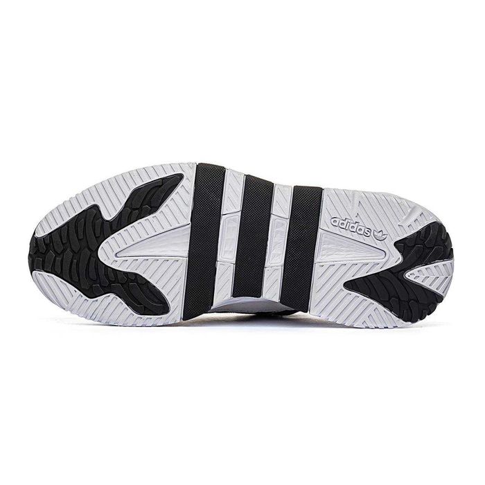 Мужские кроссовки Adidas Niteball Black&White. Размеры 41-45
