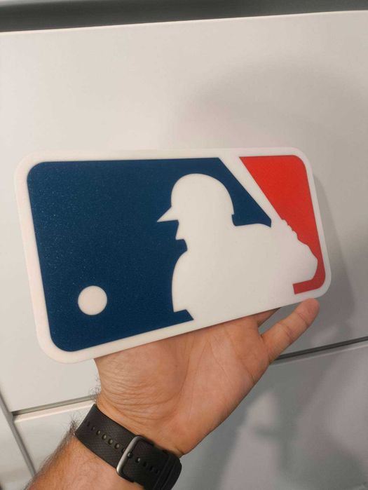 MLB Baseball tabliczka z logo rozgrywek