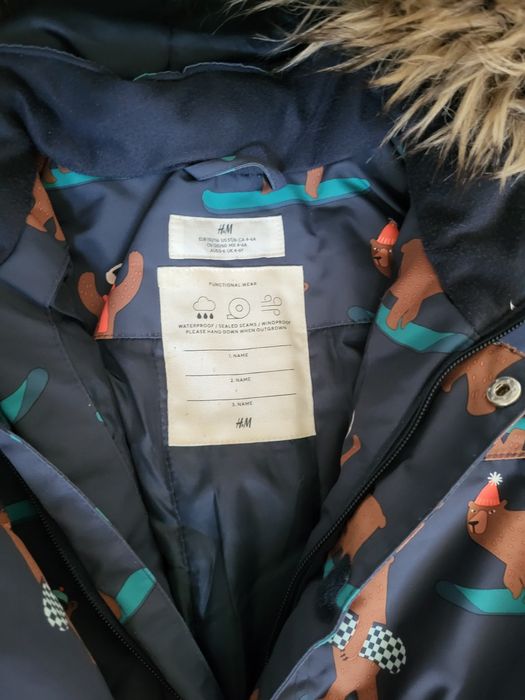H&M kombinezon zimowy 116/122