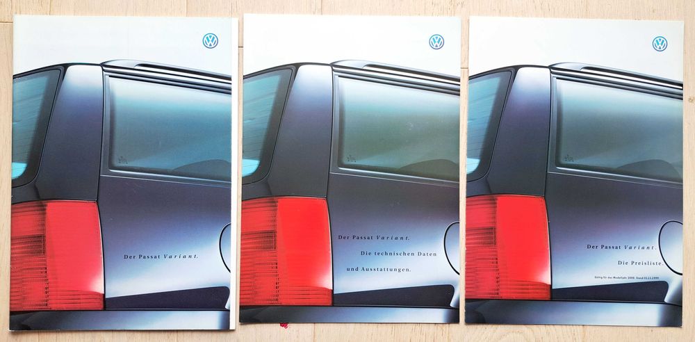 VW Passat B5 Variant '99+Sedan '00-2 prospekty 174str przesyłka GRATIS