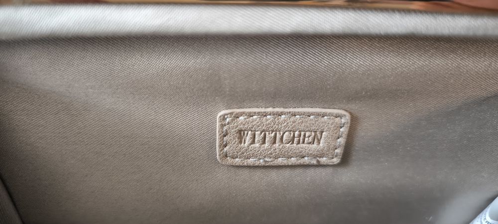 Torebka mała kopertówka Wittchen elegancka nowa oryginalna zlota