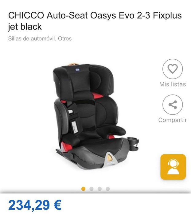 Cadeira Auto CHICCO Oasys Evo 2.3 Fixplus