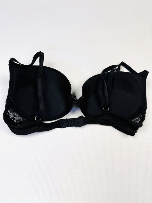 Biustonosz push-up 75B czarny