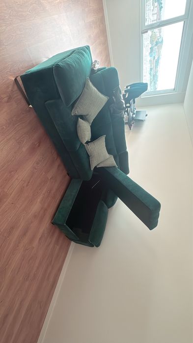 Conjunto Sofá + 2 Cadeiras de Ilha