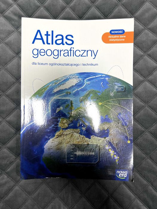 Atlas geograficzny dla liceum ogólnokształcącego i technikum