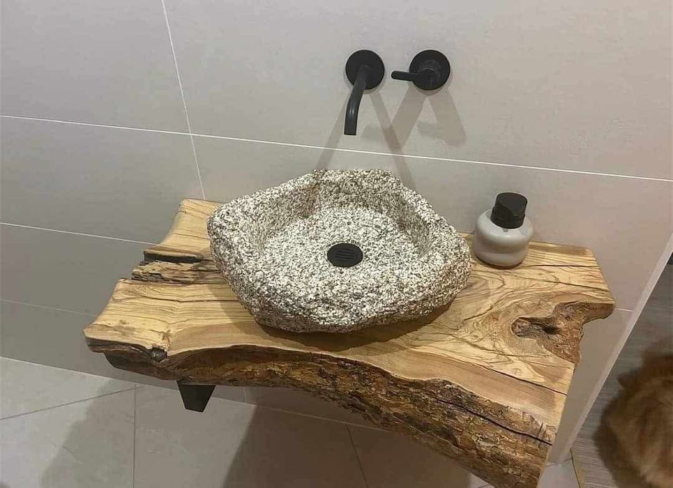 Lavatórios rústicos