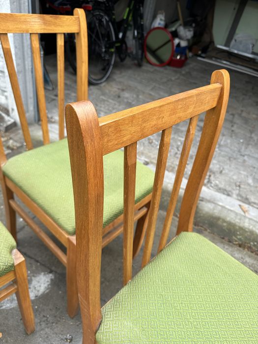 Stare zabytkowe krzesla RETRO antyk PRL dębowe