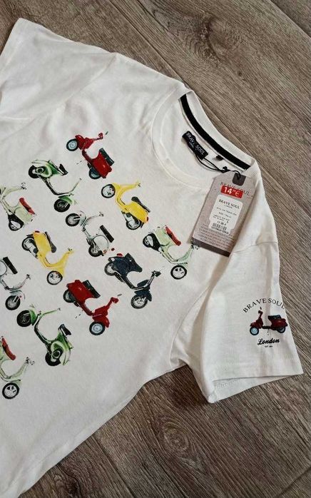 Футболка Vespa итальянский скутер