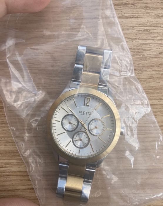 Relógio old money ELETTA bicolor