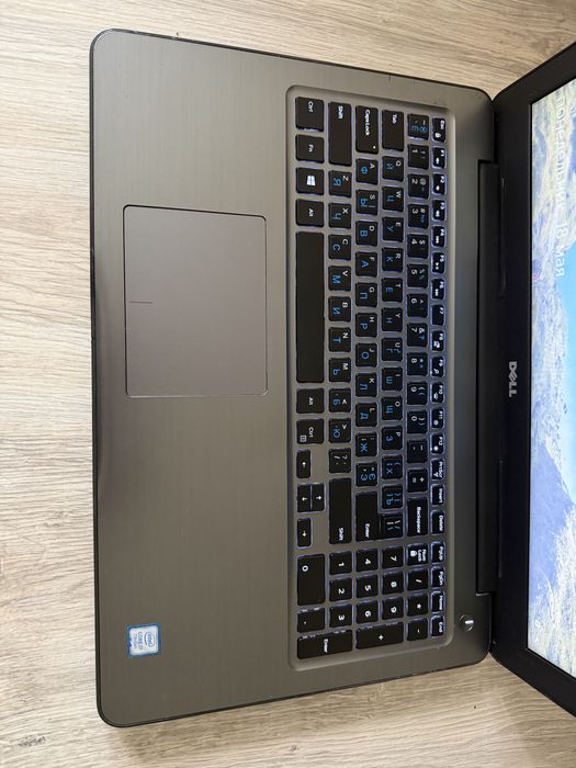 Ноутбук Тонкий DELL i7 8GB D4 SSD 256GB дсветка