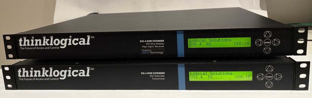 Thinklogical Optyczny KVM Extender DVI Fiber SC - Komplet Nadajnik + Odbiornik (VIS-4 / EVS-4)