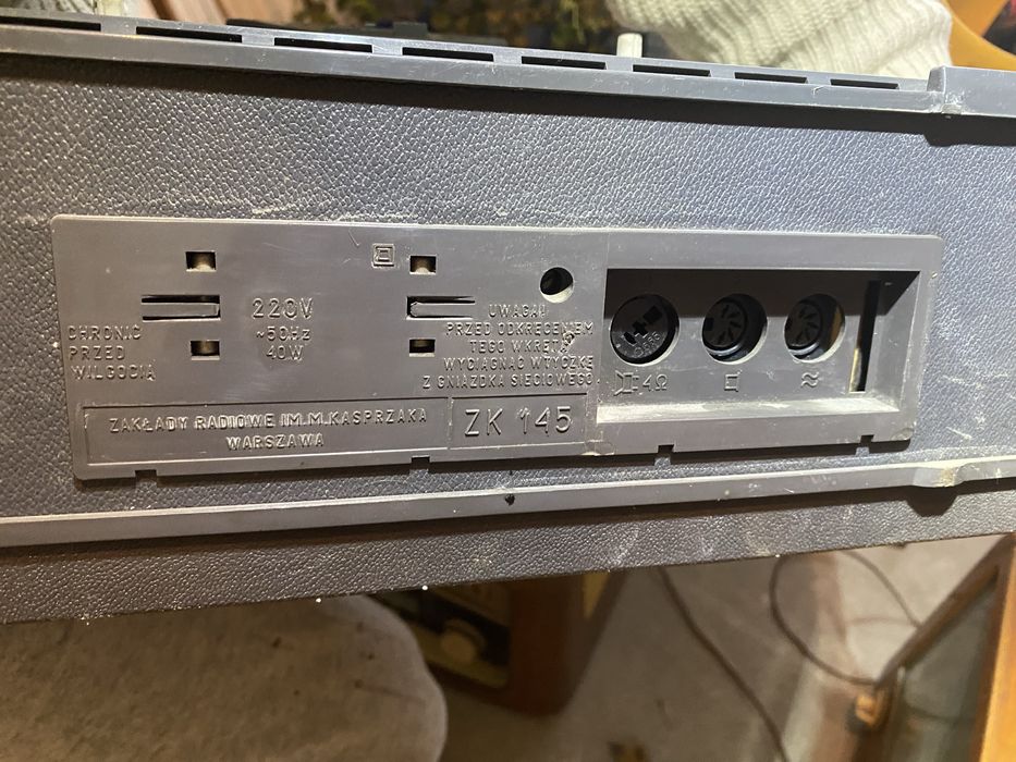 szpulowy magnetofon kasetowy ZK 145