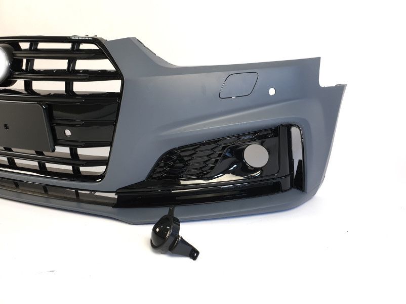 Передній бампер ( в стилі S5 ) V1 на Audi A5 B9 2016-2020 року ауди а5