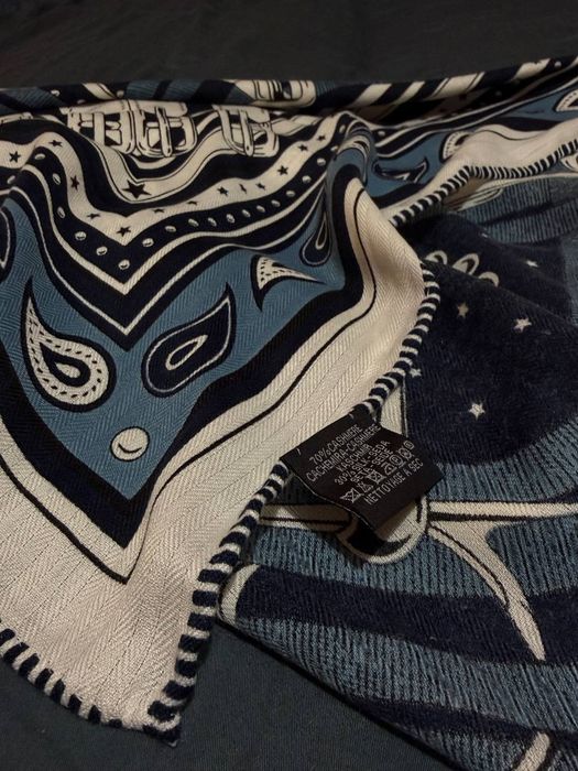 Elegancka duza  huśta szalik kaszmir70% jedwab30%