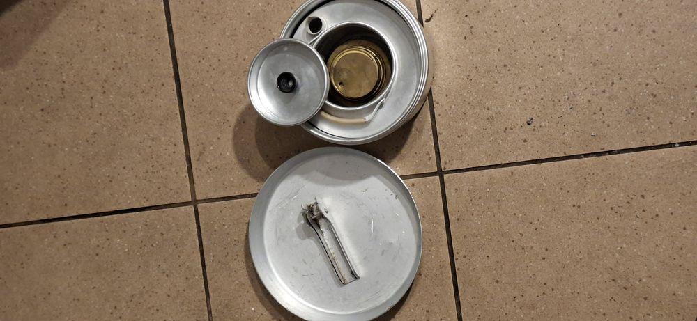 Zestaw turystyczny aluminiowy PRL