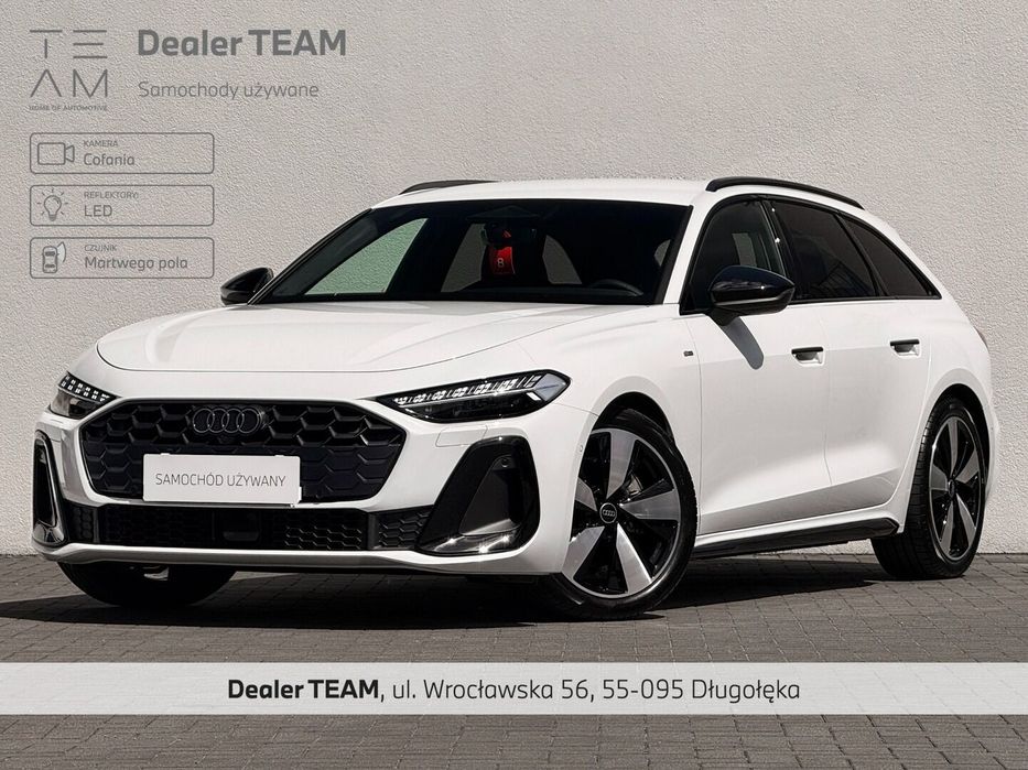 Audi A5 Avant Sline 204KM | Virtual Cockpit Plus | ACC | LED Plus | Keyless | Kamera