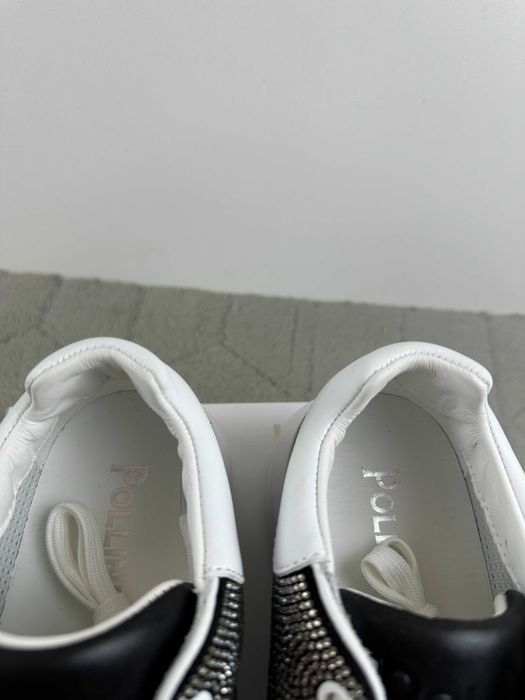 buty damskie trampki skórzane pollini cekiny 37