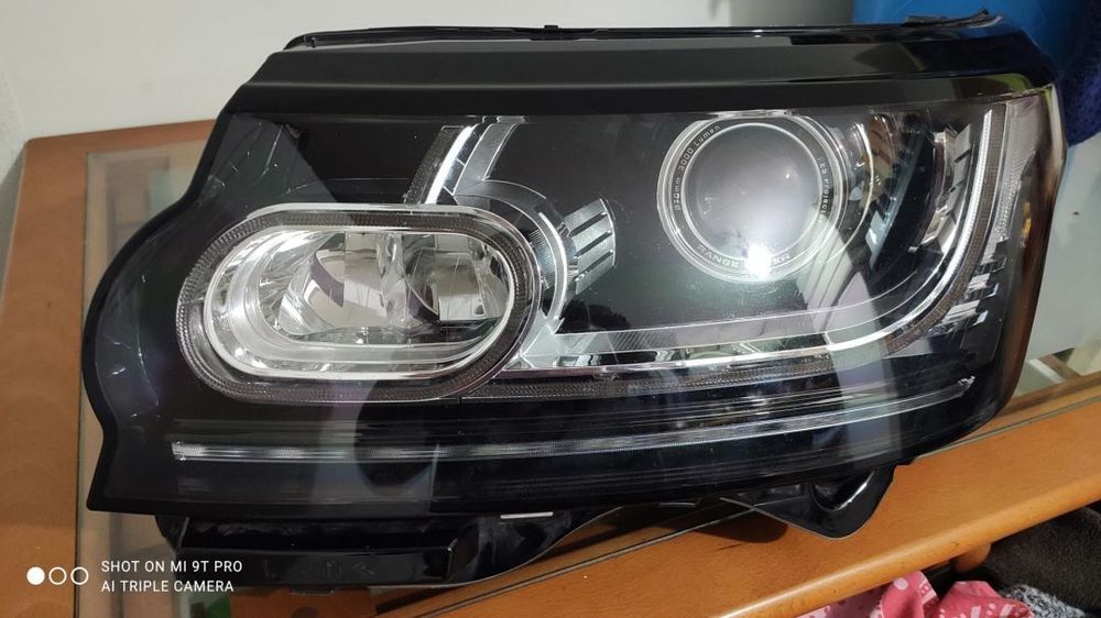 farol esquerdo bi-xenon led landrover Range Rover