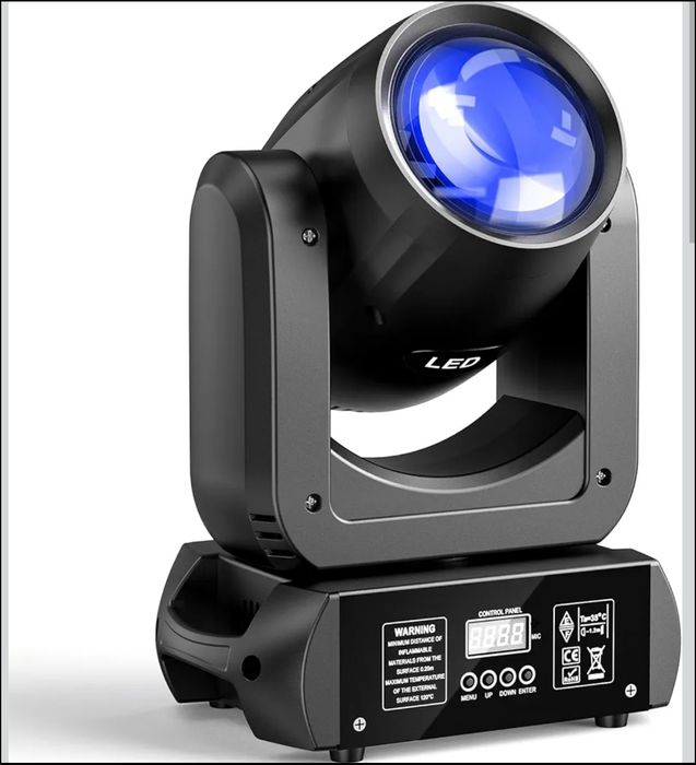 150 Вт рухома головка світлодіодна DMX512 точковий промінь RGBW