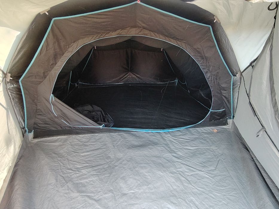 Namiot Quechua  Air Second Familly 4XL Black&Fresh