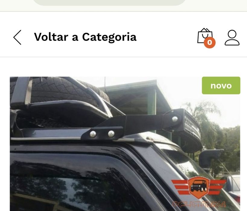 Suporte de barras de led Patrol