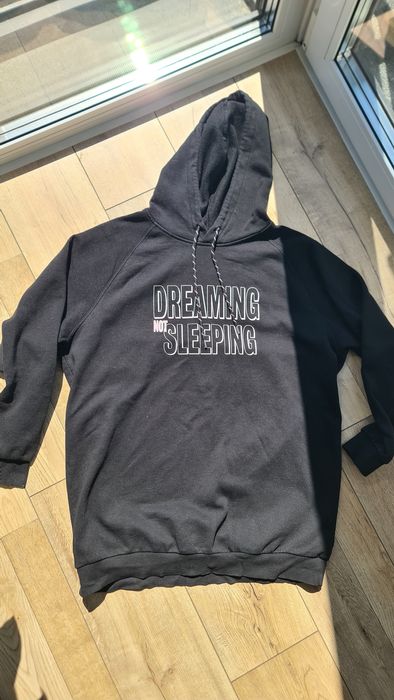 Długa bluza czarna H&M roz. M