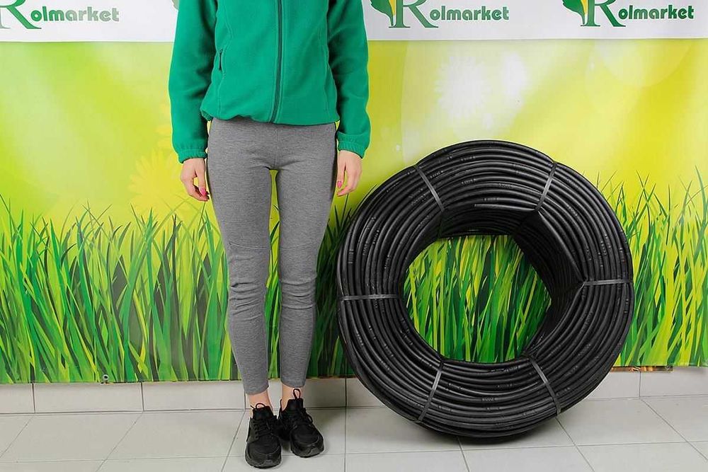 Linia kroplująca z KOMPENSACJĄ ciśnienia 100m kropla taśma nawadnianie